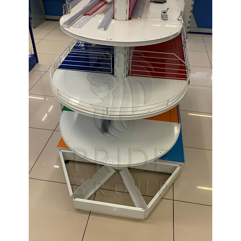 картинка Стойка торцевая полукруглая 50 серия 1350 база 400
